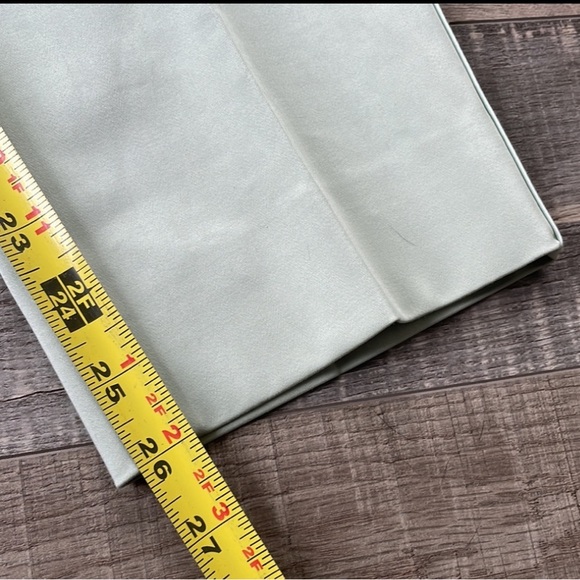 NWT $595 Max Mara Luana pants in size 8 color is called pastel green super light - Picture 6 of 13